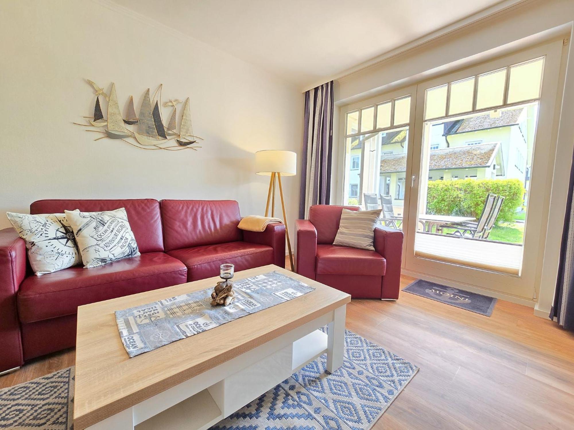 Duenenpark Binz - Komfortplus Ferienwohnung Mit 1 Schlafzimmer Und Terrasse Im Erdgeschoss 212 Екстериор снимка